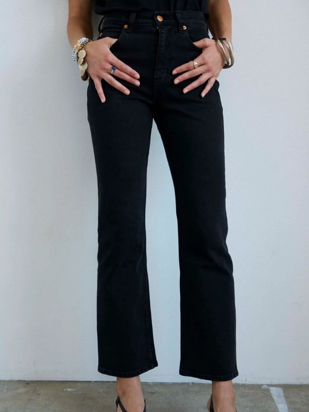 Jamie Haller The Kenickie Jeans in Washed Black 32